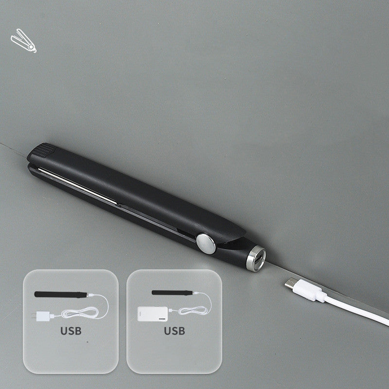 USB  Mini Hair Curler And Straightener